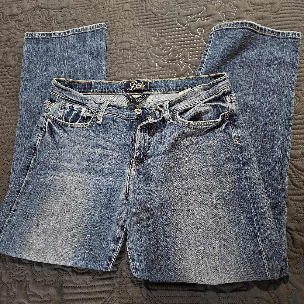 Womens Lucky Brand 12/31 New Easy Rider Jeans